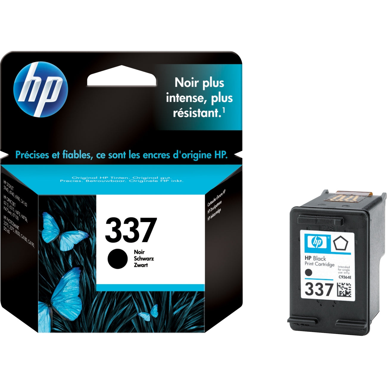 HP 9364EE (337) Black tintapatron-0