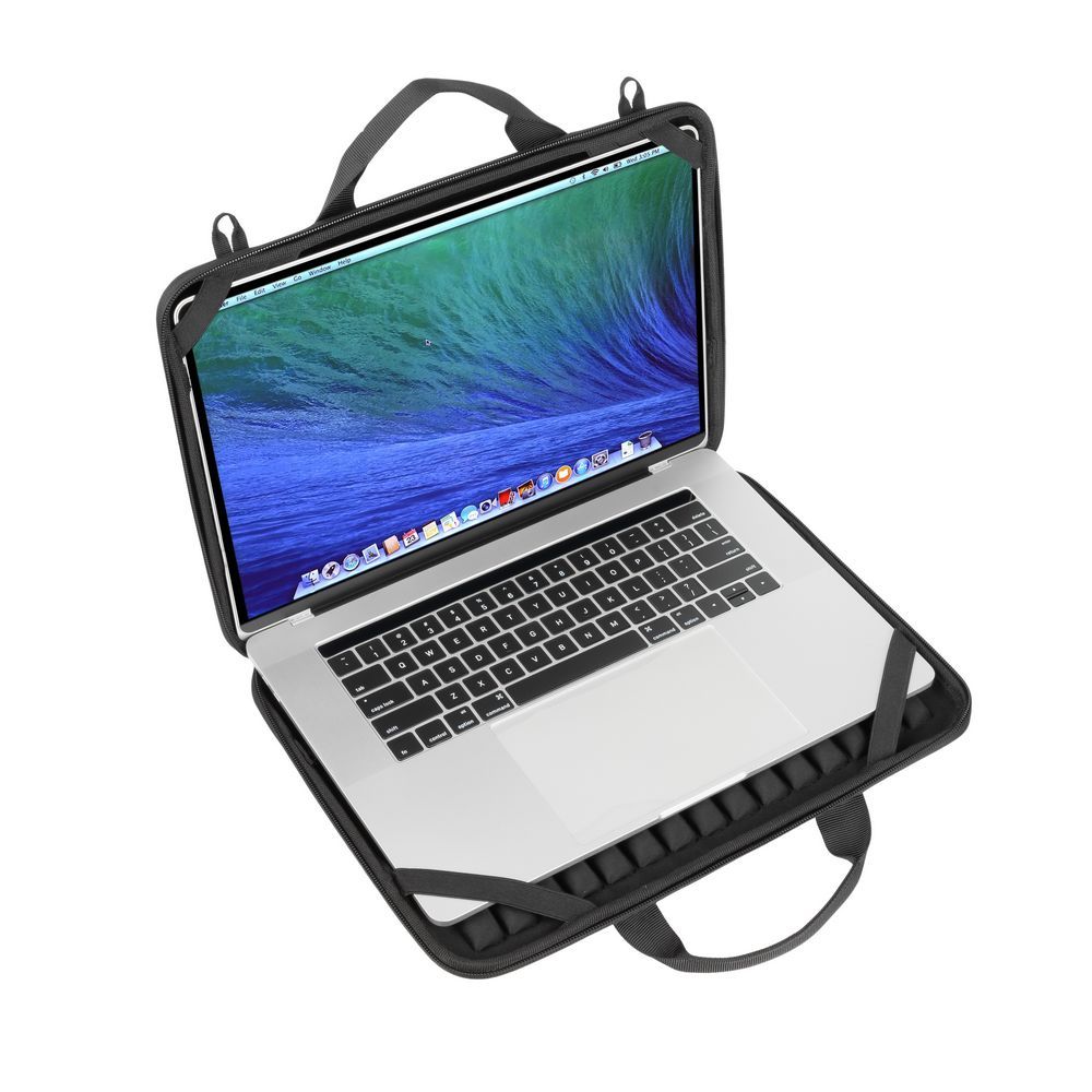 RivaCase 5130 Antishock MacBook Air 15 and Laptop 14" case hardshell Black-4