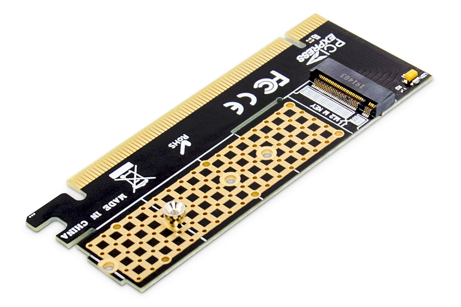Digitus M.2 NVMe SSD PCI Express 3.0 (x16) Add-On Card-0