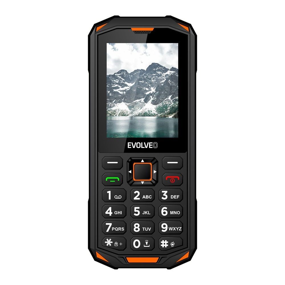Evolveo Strongphone X5 DualSIM Black/Orange-0