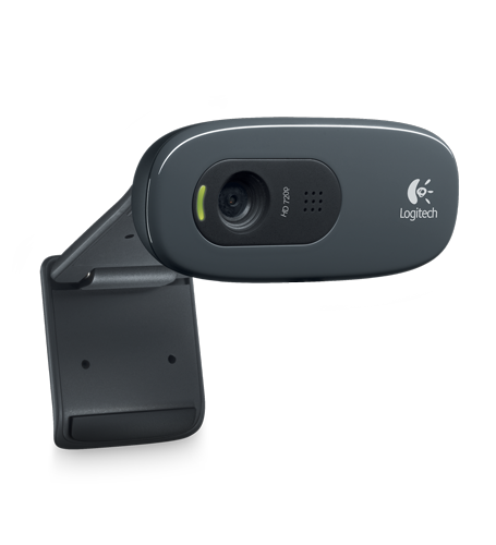 Logitech C270 Webkamera Black