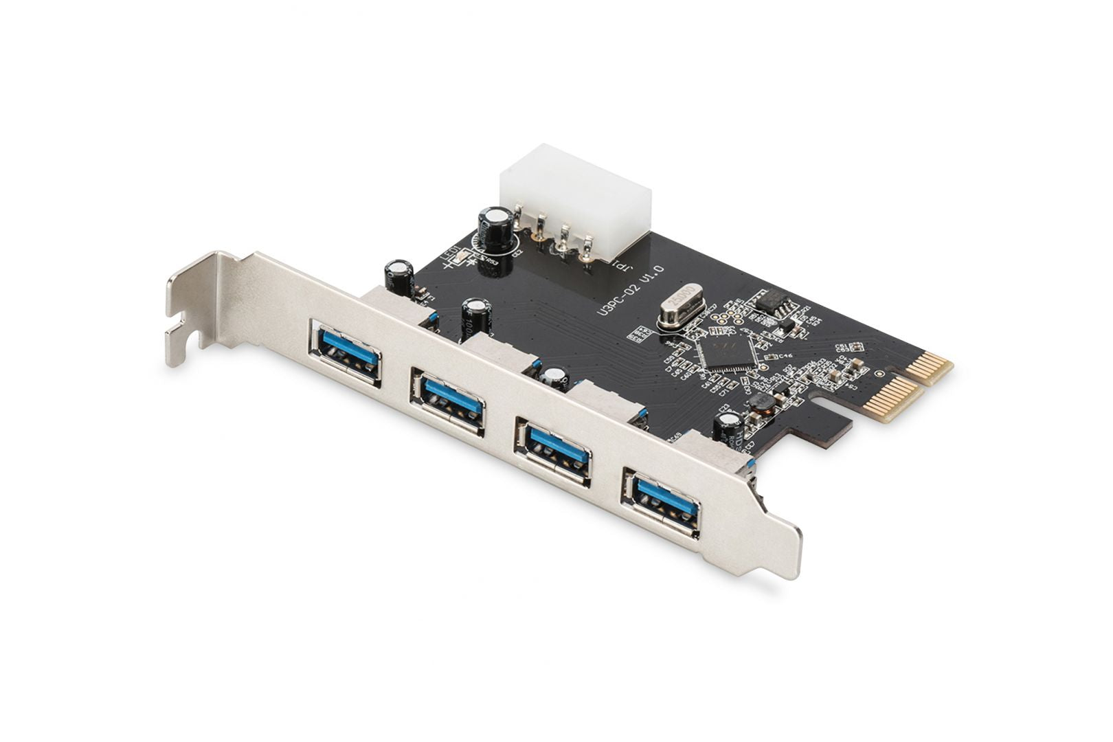 Digitus USB 3.0, 4 Port, PCI Express Add-On card-0