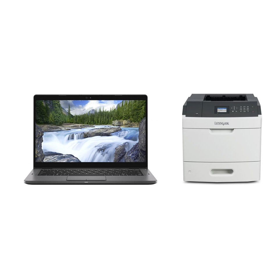 Dell Latitude 5300 HUN laptop + Windows 10 Pro + Lexmark MS811DN nyomtató