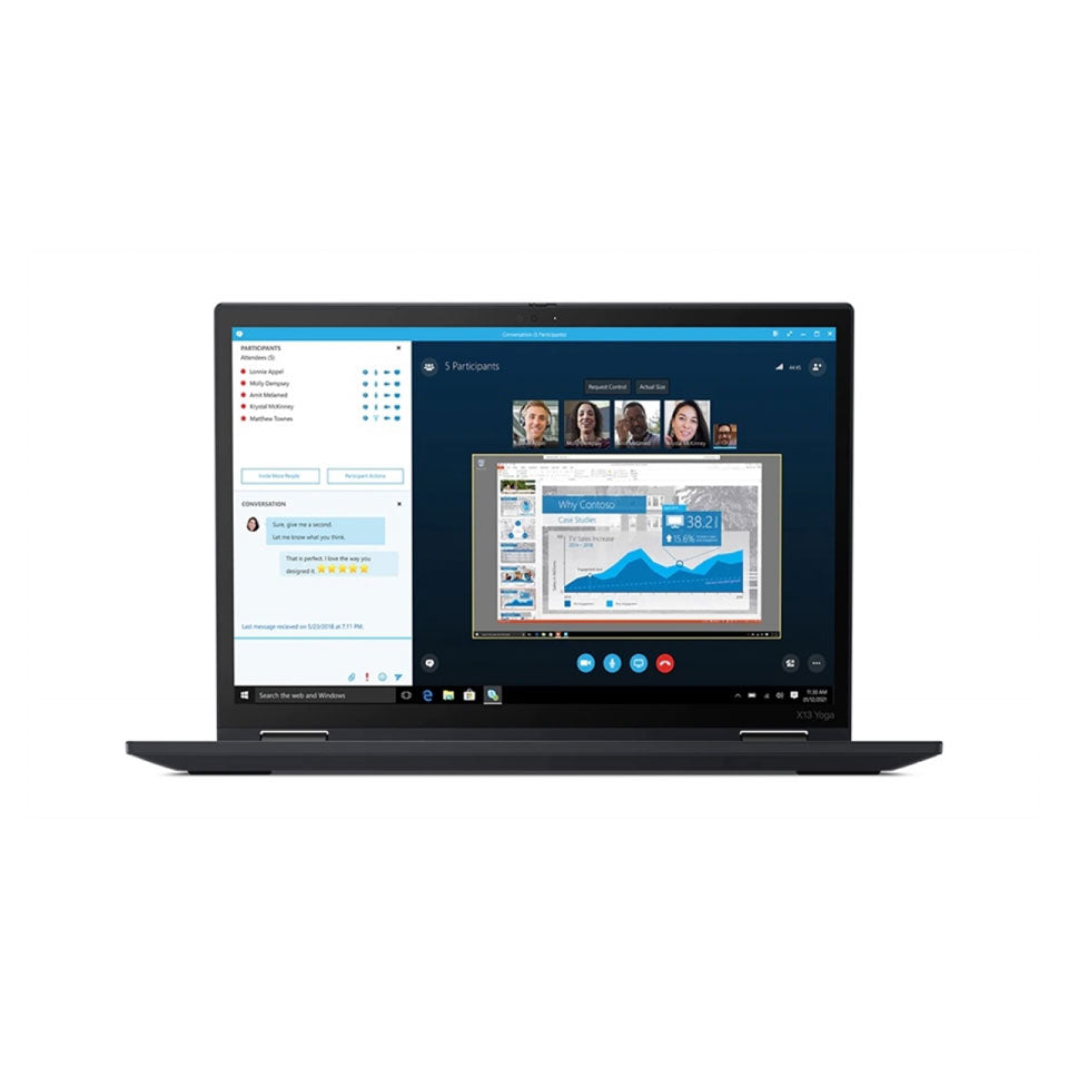 Lenovo ThinkPad X13 Yoga G1 HUN érintőképernyős laptop + Windows 11 Pro