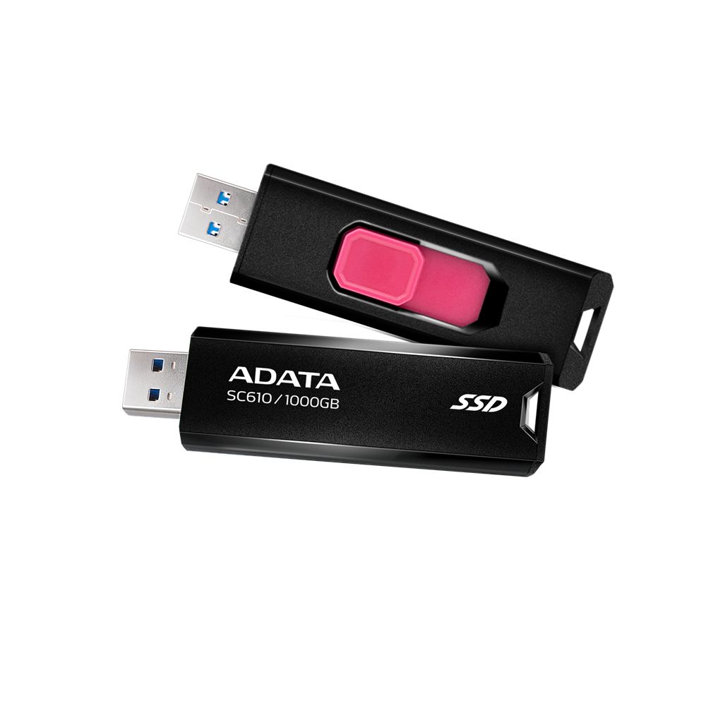 A-Data 1TB USB3.2 SC610 Black/Red-0