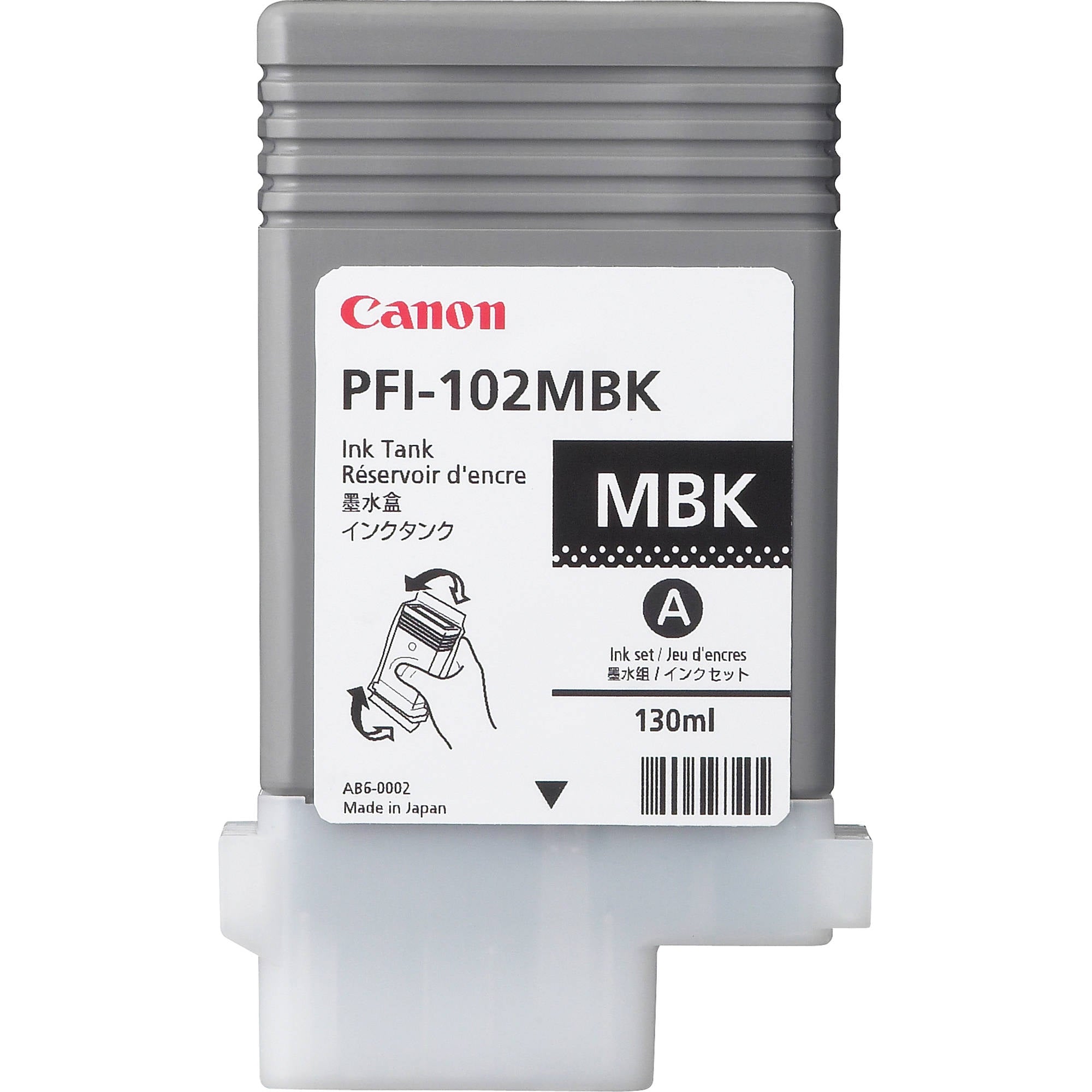 Canon PFI-102MBk Matt Black tintapatron-0