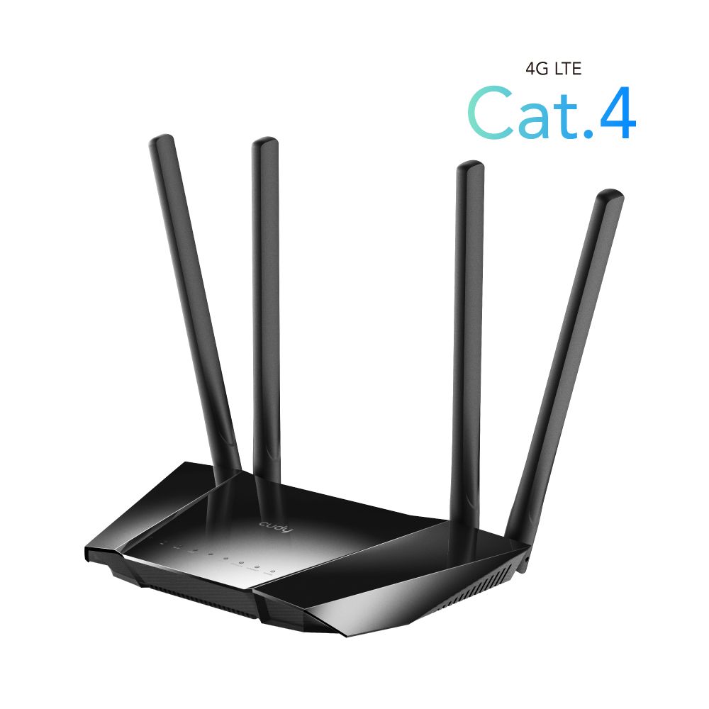 Cudy LT400 N300 Mbps Wireless N 4G LTE Router-0
