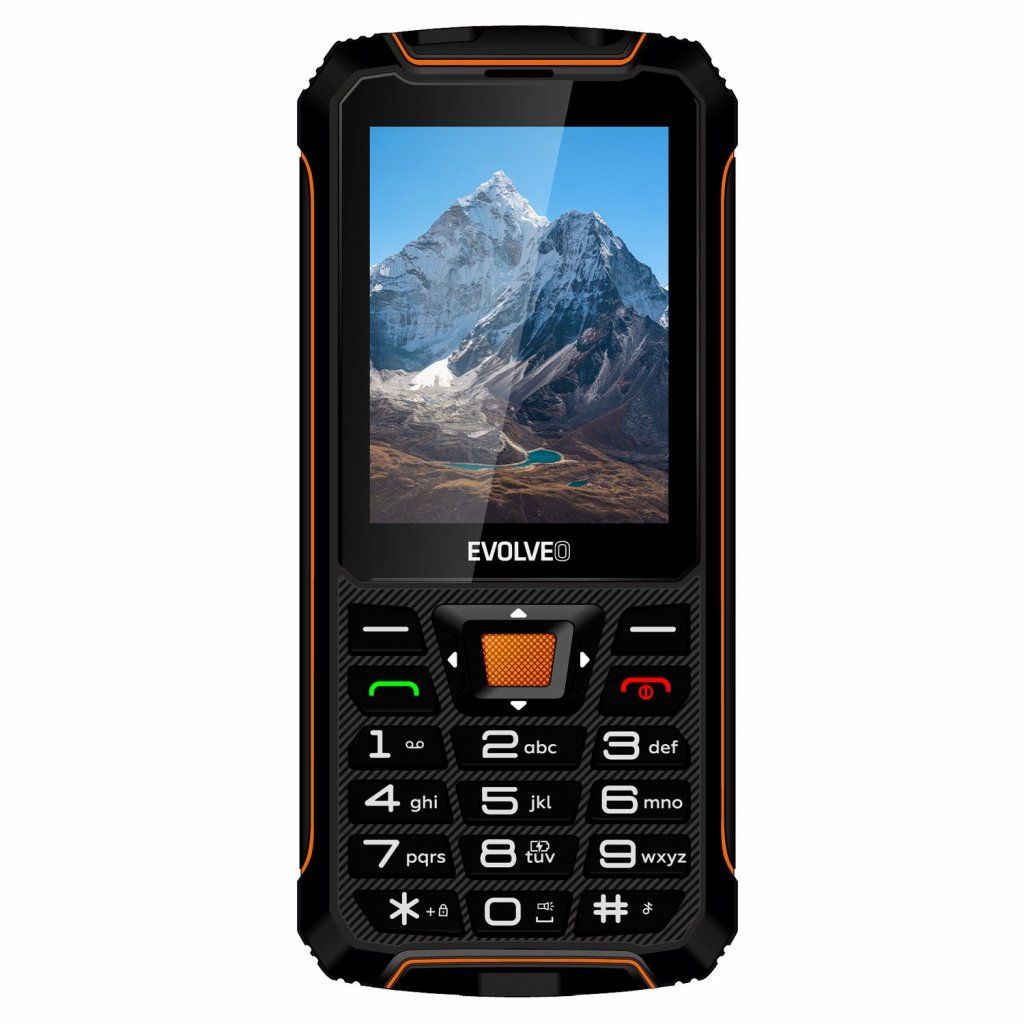 Evolveo Strongphone Z6 DualSIM Black/Orange-0