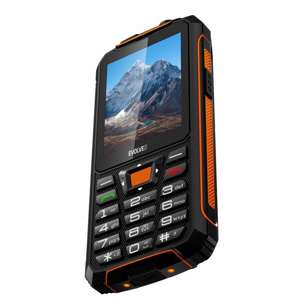 Evolveo Strongphone Z6 DualSIM Black/Orange-2