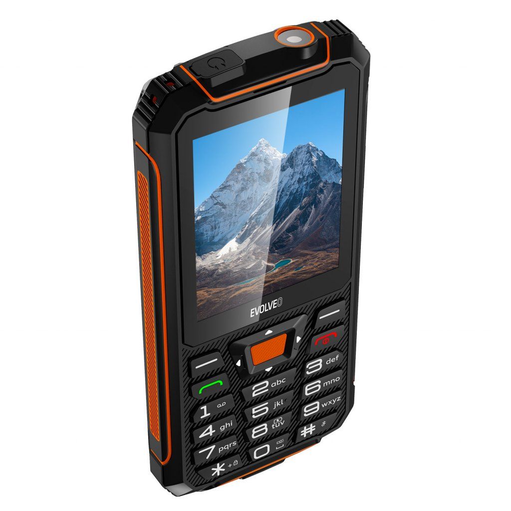 Evolveo Strongphone Z6 DualSIM Black/Orange-3