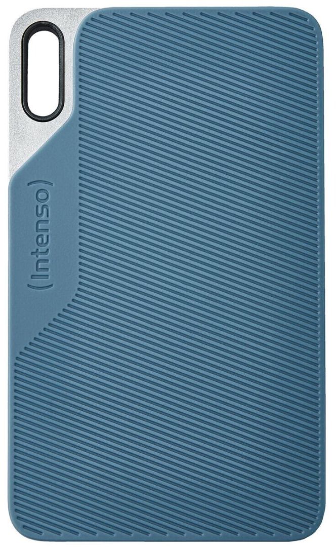Intenso 500GB USB3.2 Type-C External SSD TX100 Grey/Blue-1
