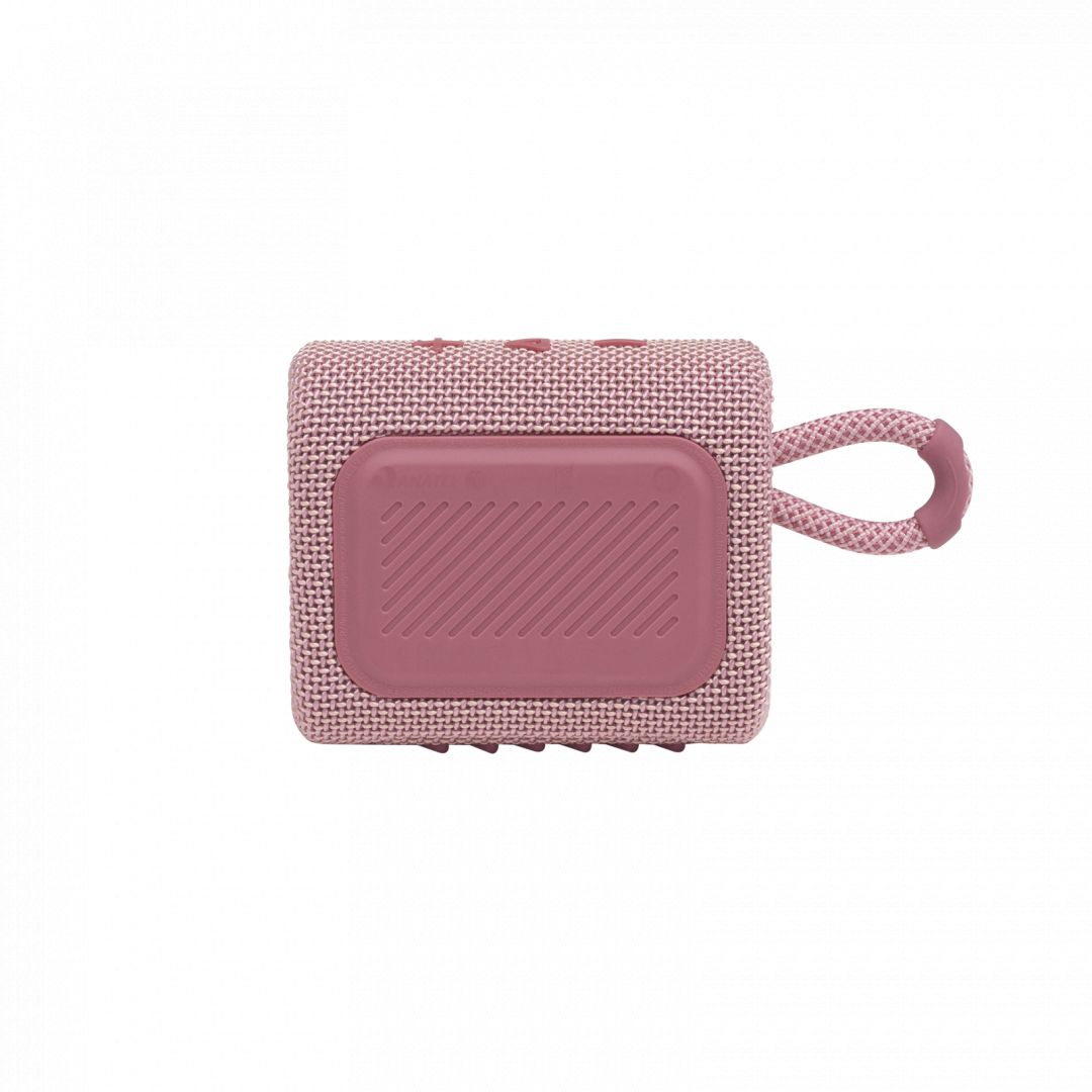 JBL Go 3 Bluetooth Portable Waterproof Speaker Pink-2