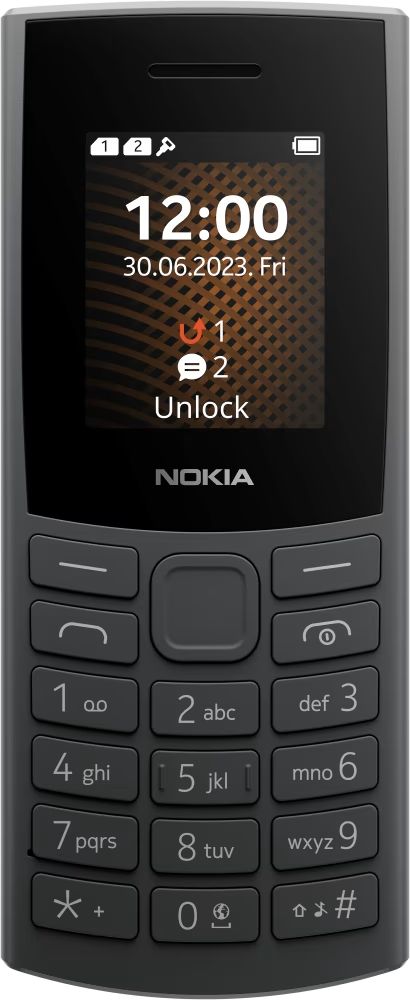 Nokia 105 4G (2023) DualSIM Charcoal-1