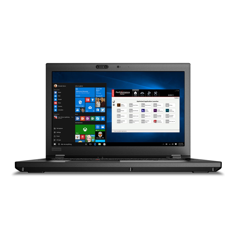 Lenovo ThinkPad P52 HUN laptop + Windows 11 Pro + nVidia Quadro P1000 videokártya