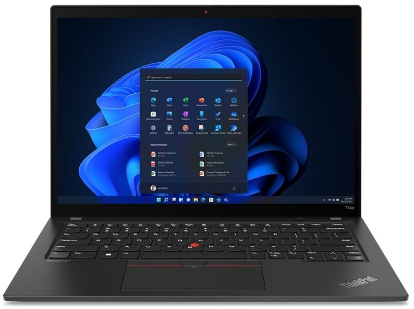 Lenovo ThinkPad T14s Gen 3 érintőképernyős felújított laptop + Windows 11 Pro