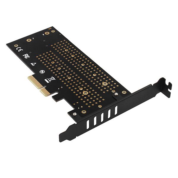 AXAGON PCEM2-D PCIe NVMe+SATA M.2 Adapter