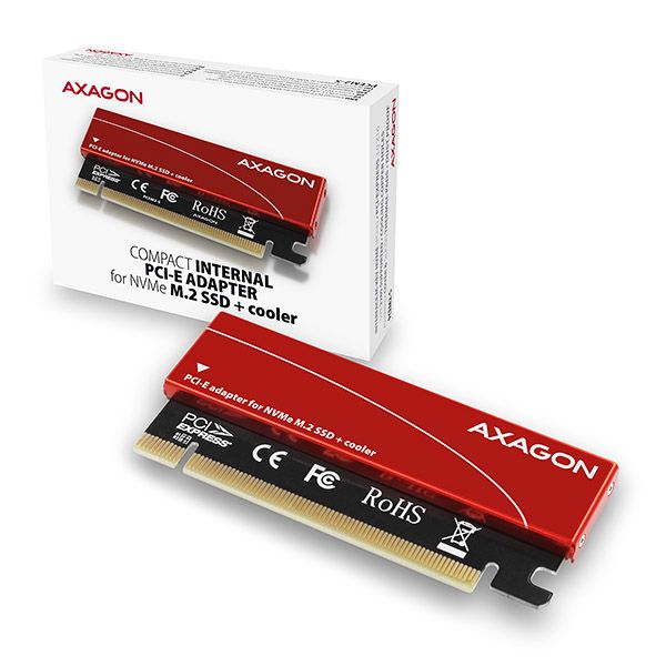 AXAGON PCEM2-S PCIE NVME M.2 Adapter