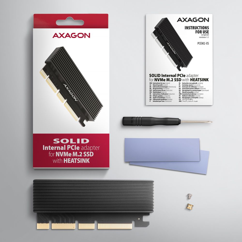 AXAGON PCEM2-XS PCIe NVMe M.2 adapter-5