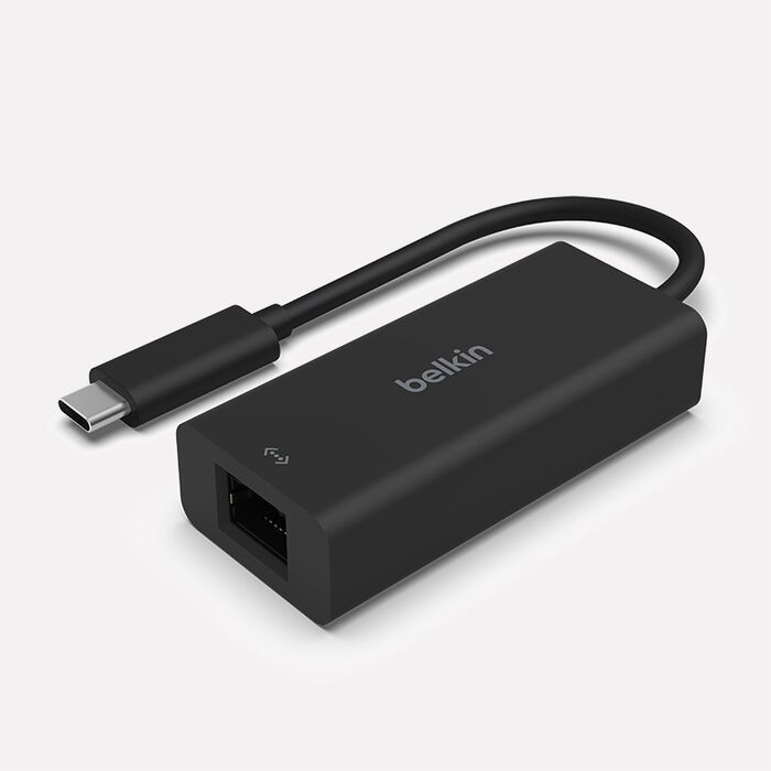 Belkin Connect USB-C to 2.5 Gb Ethernet Adapter Black-0