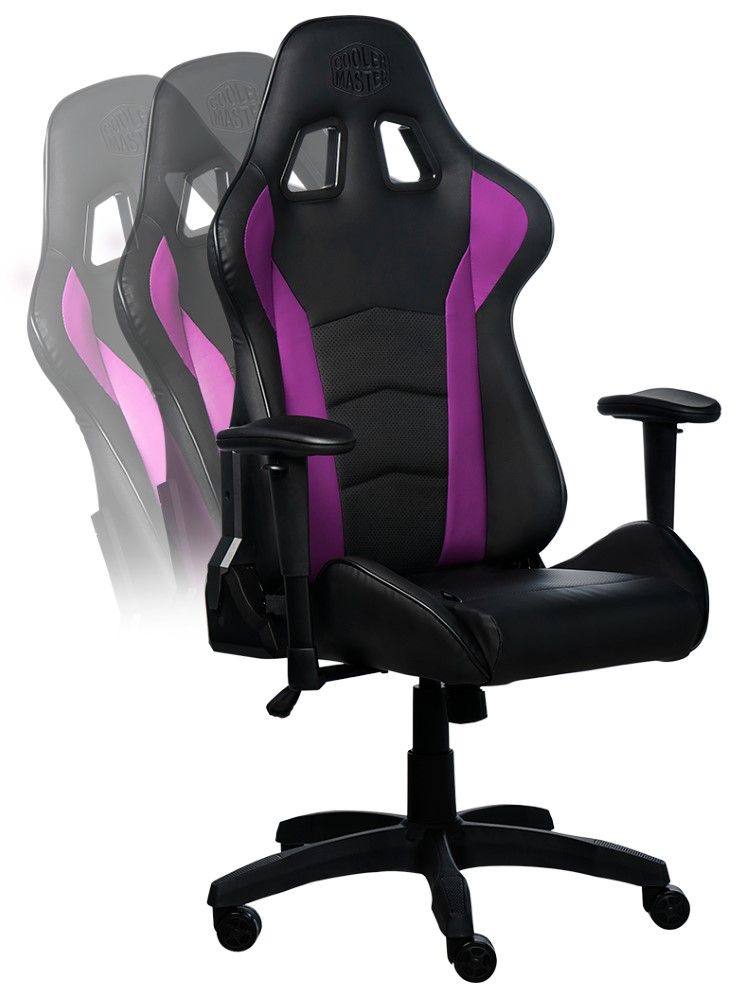 Cooler Master Caliber R1 Gaming Chair Black/Purple