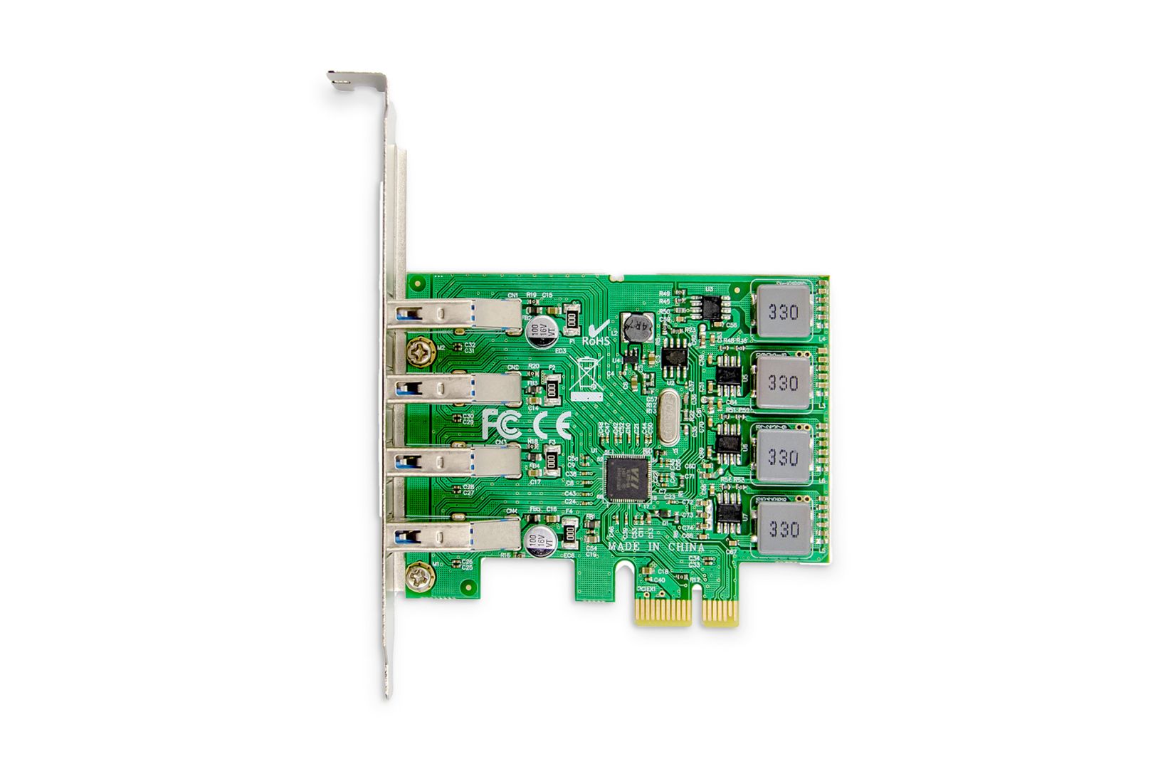 Digitus 4-Port USB 3.0 PCI Express Add-On Card-1