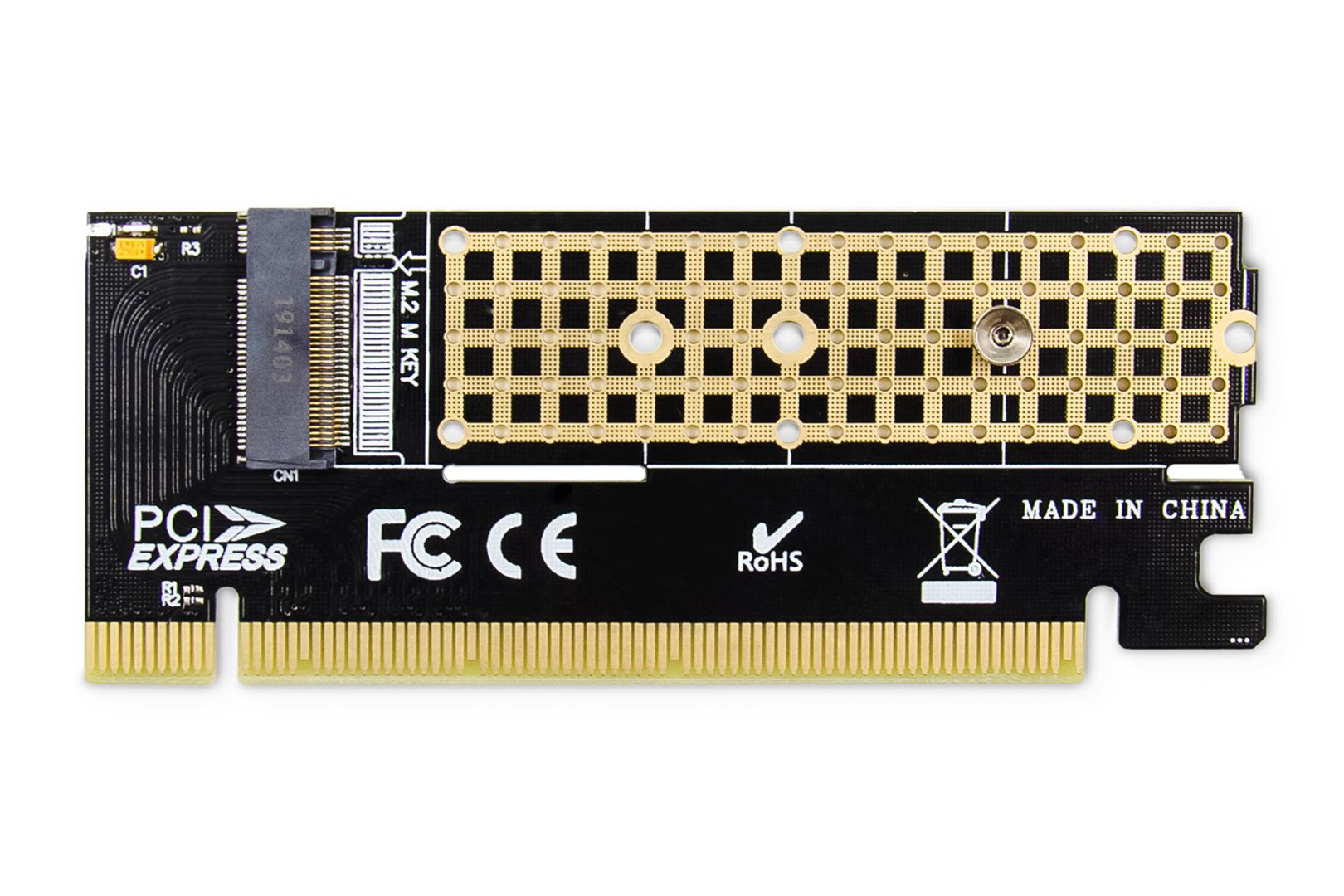 Digitus M.2 NVMe SSD PCI Express 3.0 (x16) Add-On Card-3