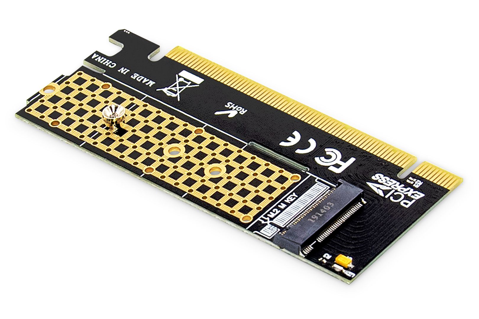 Digitus M.2 NVMe SSD PCI Express 3.0 (x16) Add-On Card-4