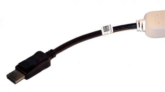 DisplayPort- DVI-D kábel