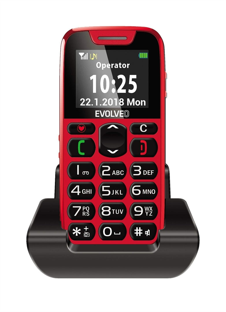 Evolveo Easyphone EP-500 Red-0