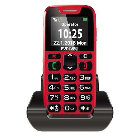 Evolveo Easyphone EP-500 Red-1