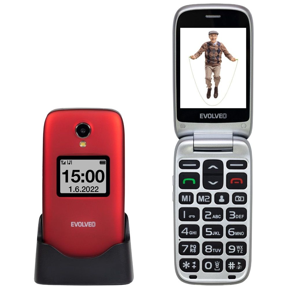 Evolveo EasyPhone EP-771 FS Red-0