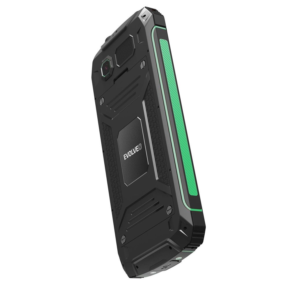Evolveo Strongphone W4 DualSIM Black/Green-4