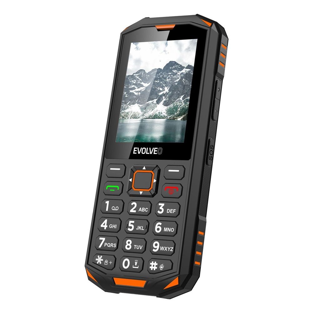 Evolveo Strongphone X5 DualSIM Black/Orange-2