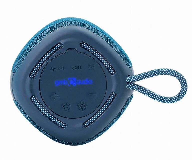 Gembird SPK-BT-LED-03-B Bluetooth Speaker Blue-2