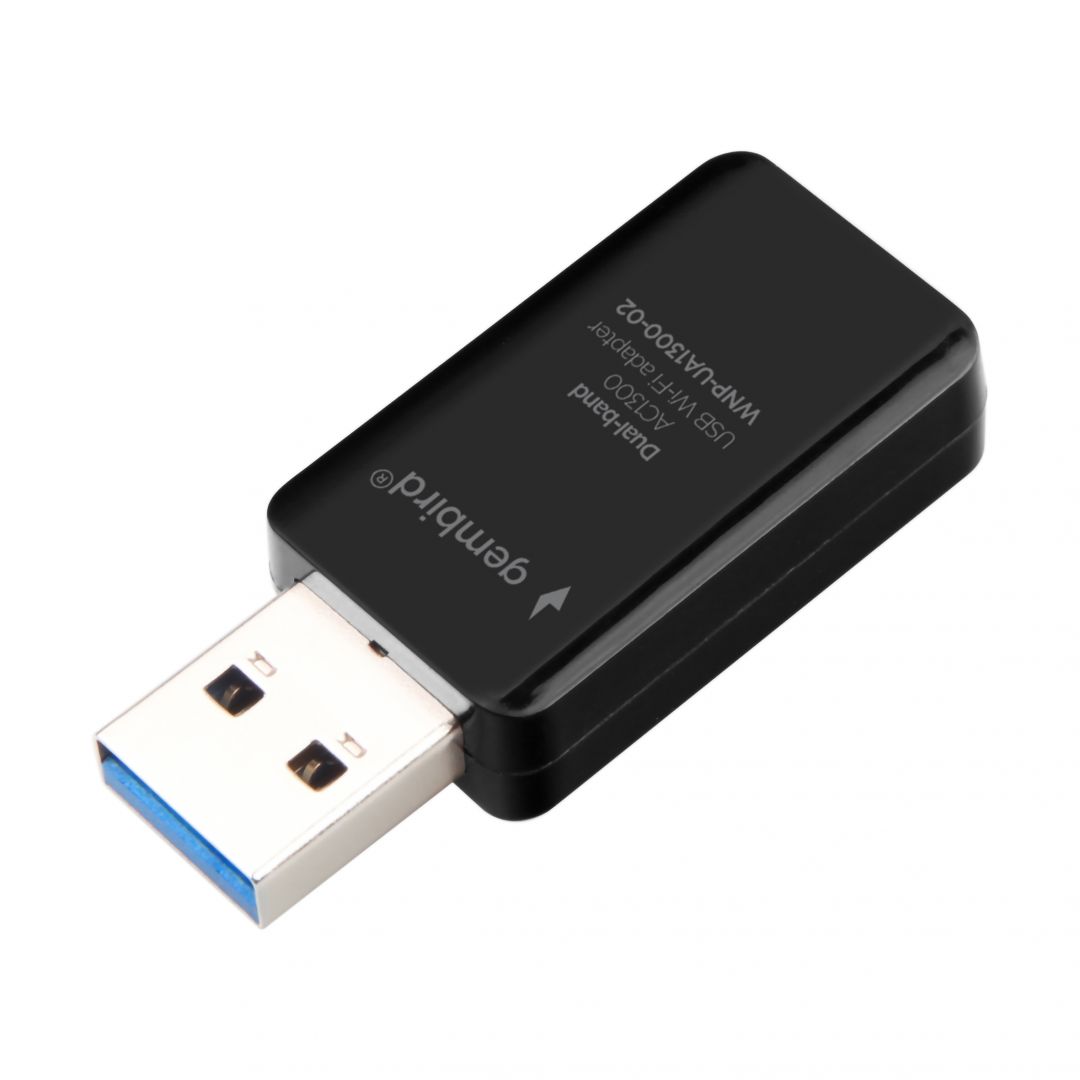 Gembird WNP-UA1300-02 AC1300 USB WiFi Adapter-0