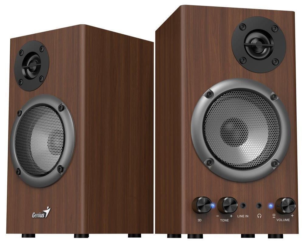 Genius SP-HF500B Speaker Wood-0