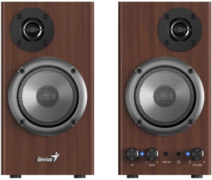 Genius SP-HF500B Speaker Wood-1