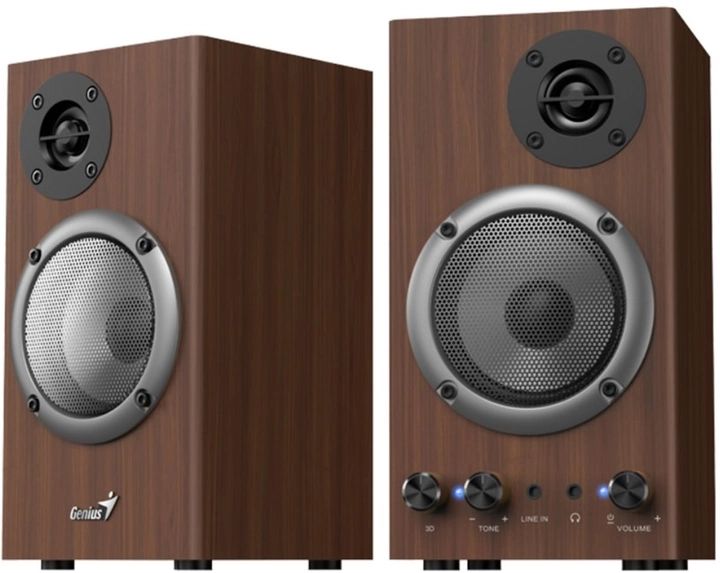 Genius SP-HF500B Speaker Wood-2