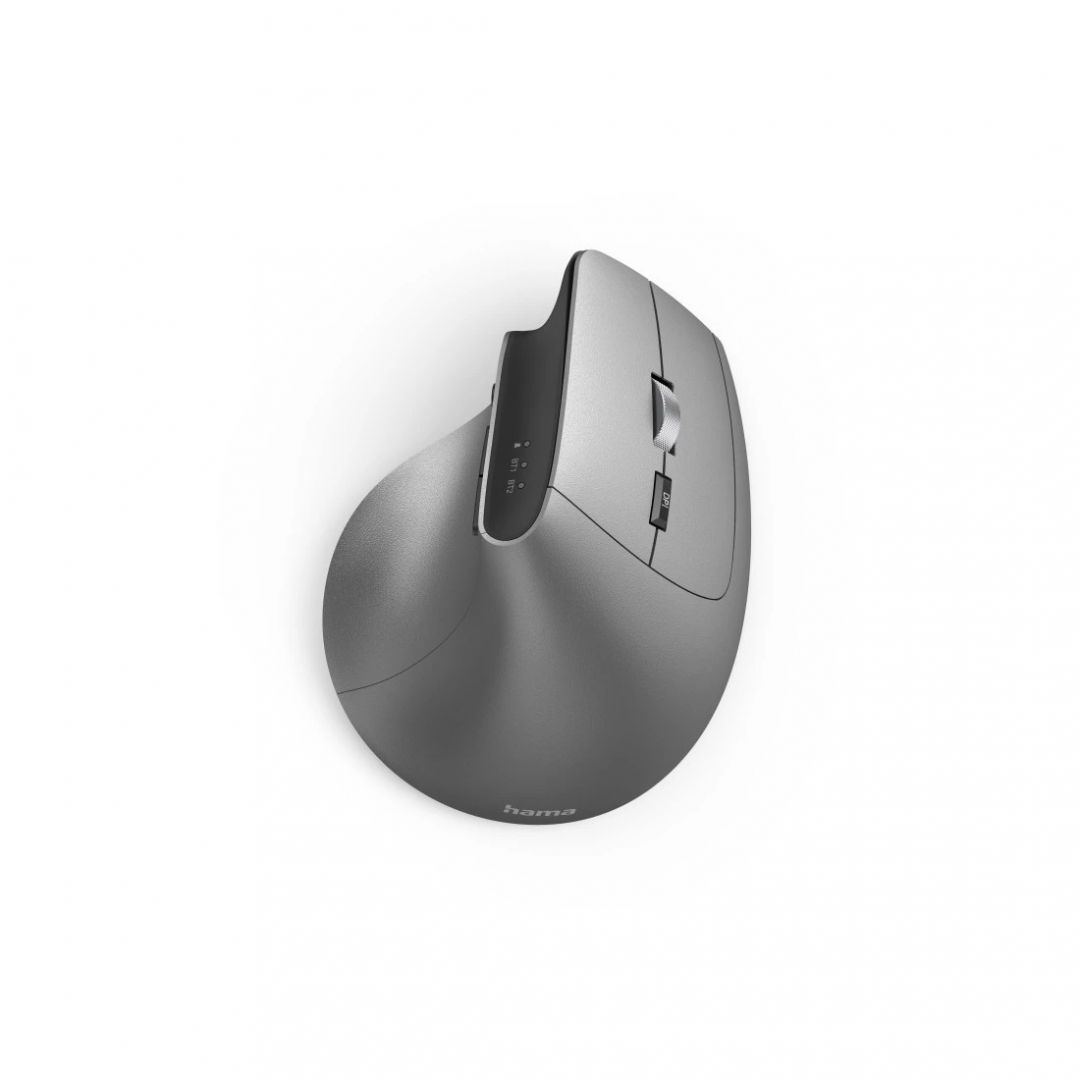 Hama EMW-700 Wireless Vertical Ergonomic Mouse Grey-2