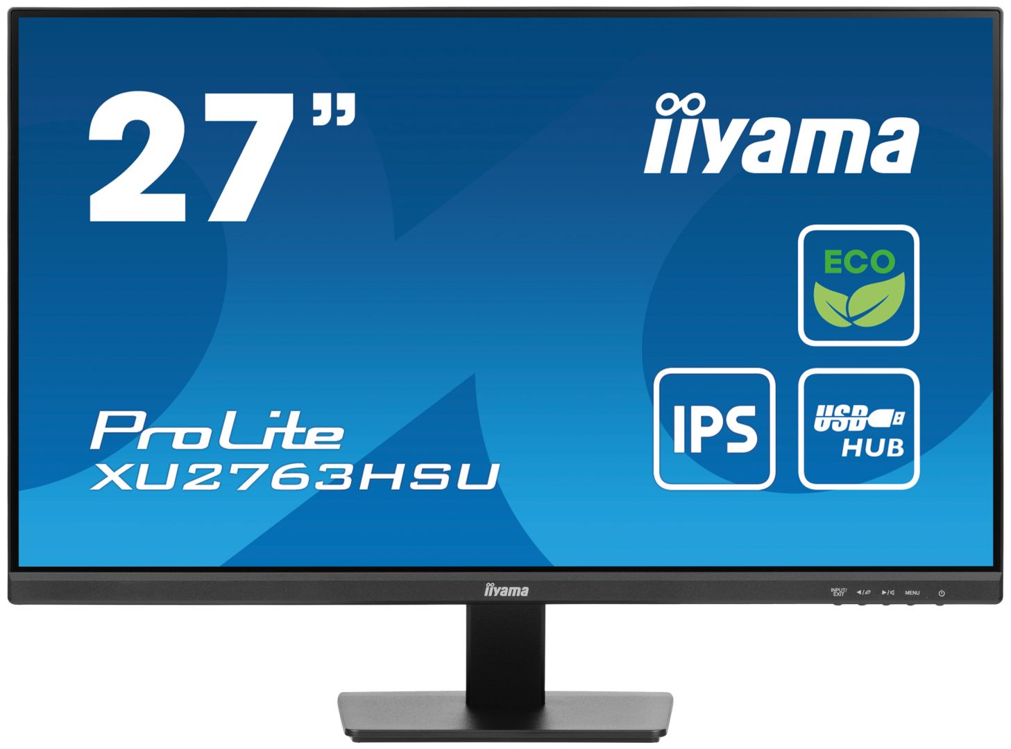 iiyama 27" ProLite XU2763HSU-B1 IPS LED-0