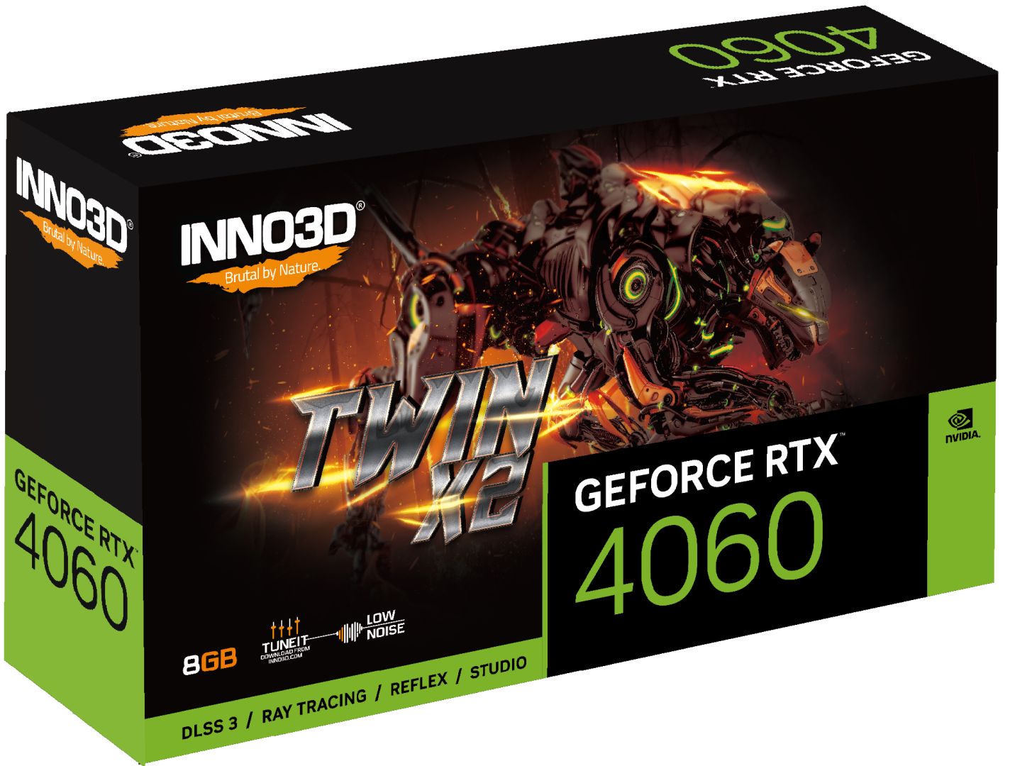 Inno3D GeForce RTX4060 8GB DDR6 Twin X2-2