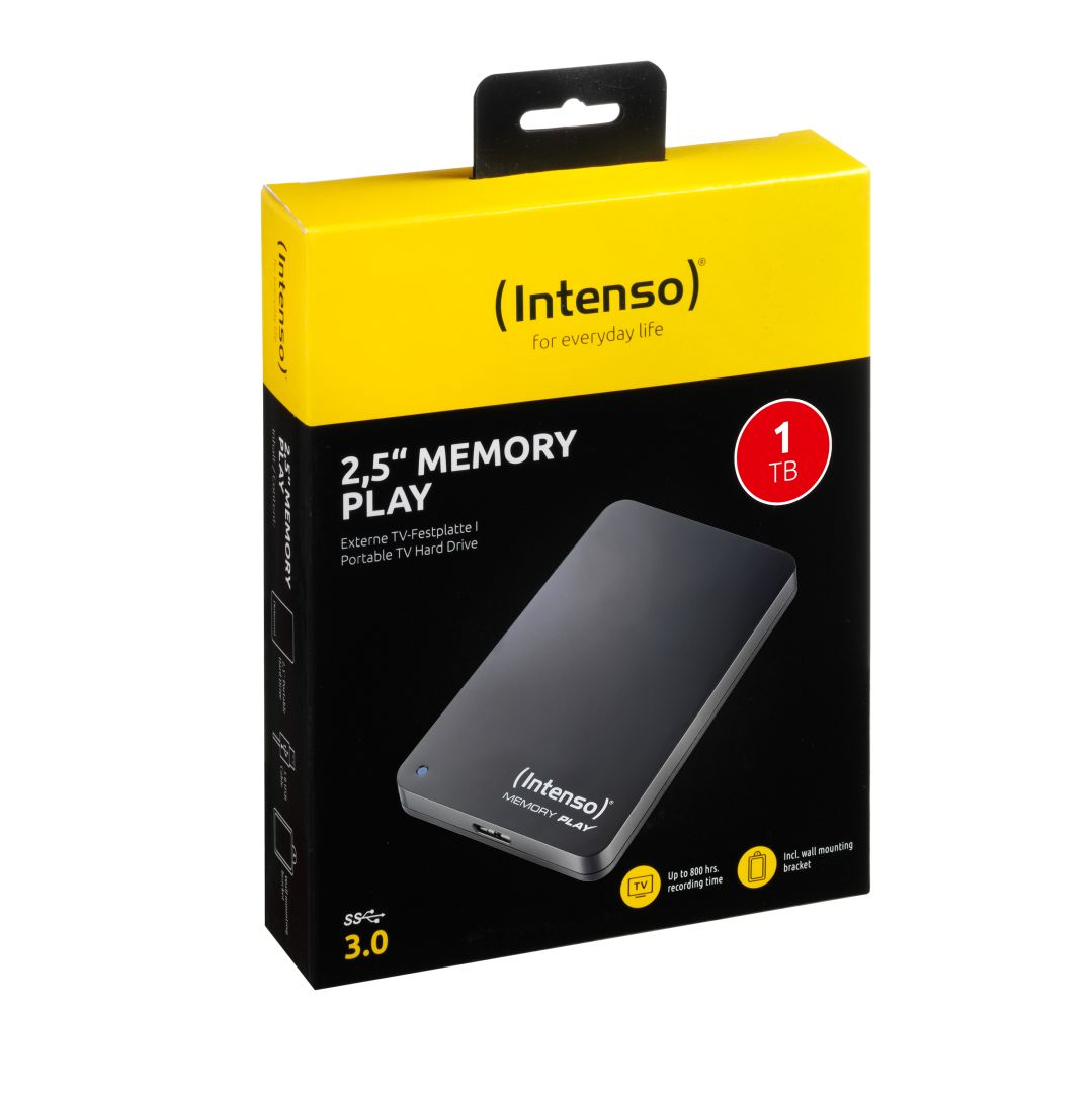 Intenso 1TB 2,5" USB3.0 Memory Play Black-1