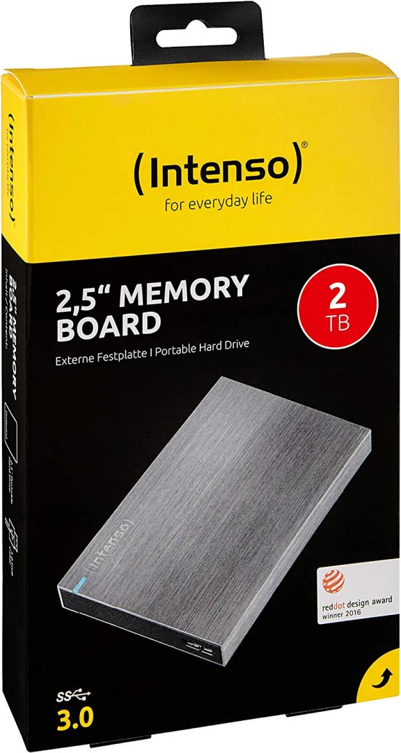 Intenso 2TB 2,5" USB3.0 Memory Board Anthracite Alu