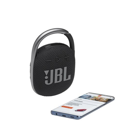 JBL Clip4 Bluetooth Ultra-portable Waterproof Speaker Black-4