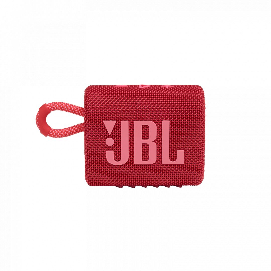 JBL Go 3 Bluetooth Portable Waterproof Speaker Red-1
