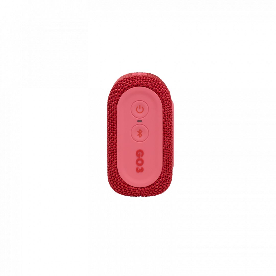 JBL Go 3 Bluetooth Portable Waterproof Speaker Red-3