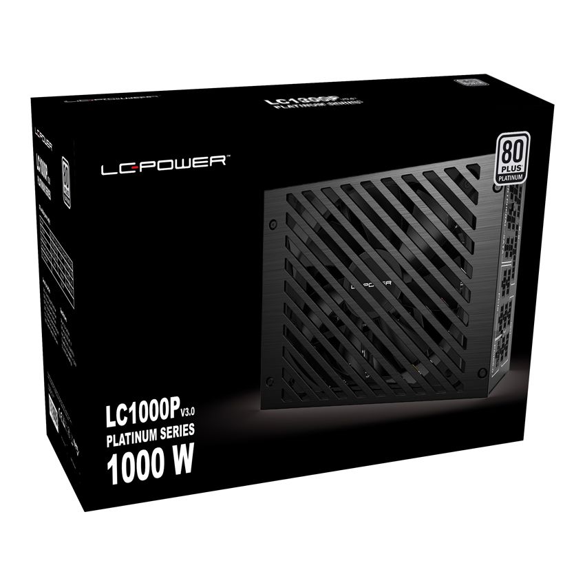 LC Power 1000W 80+ Platinum LC1000P V3.0 ATX3.0-0