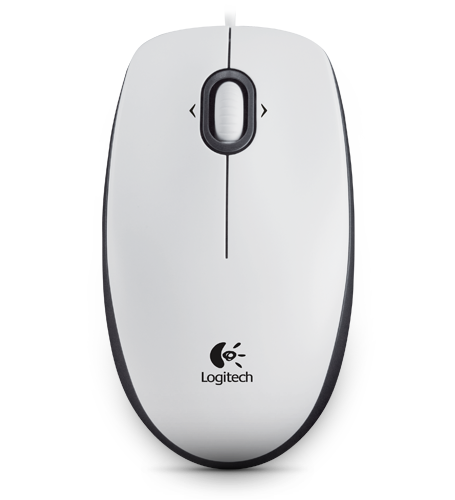 Logitech M100 Mouse White