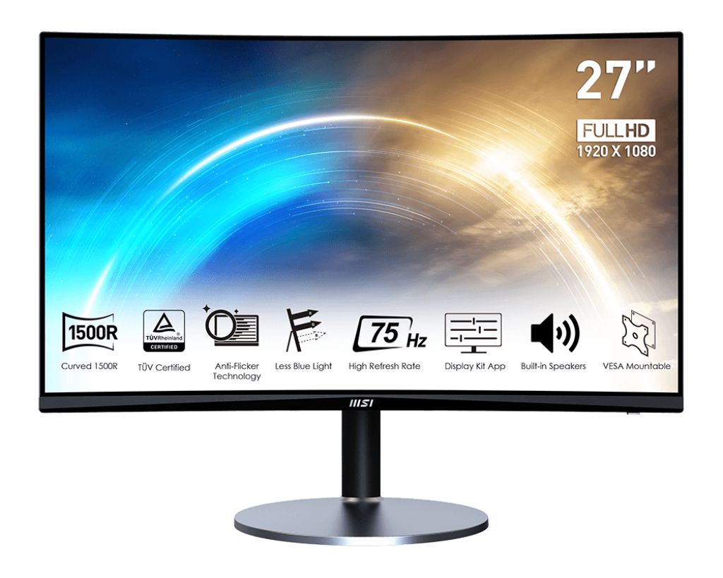 Msi 27" Pro MP272CDE LED Curved-0
