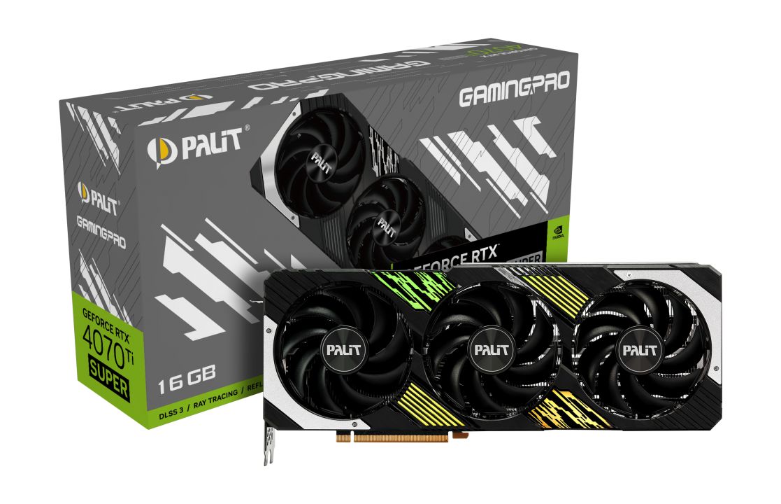 Palit GeForce RTX4070 Ti Super 16GB GDDR6X GamingPro-1